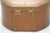 Brown Round Hat Box with Handle, 1920s For Sale - Image 15 of 18