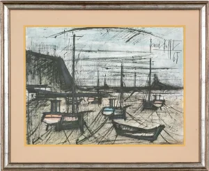 Bernard Buffet (French 1928-1999) Colored Lithograph