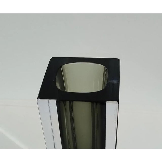 1970s Sommerso Murano Glass Vase by Flavio Poli, 1970s For Sale - Image 5 of 13