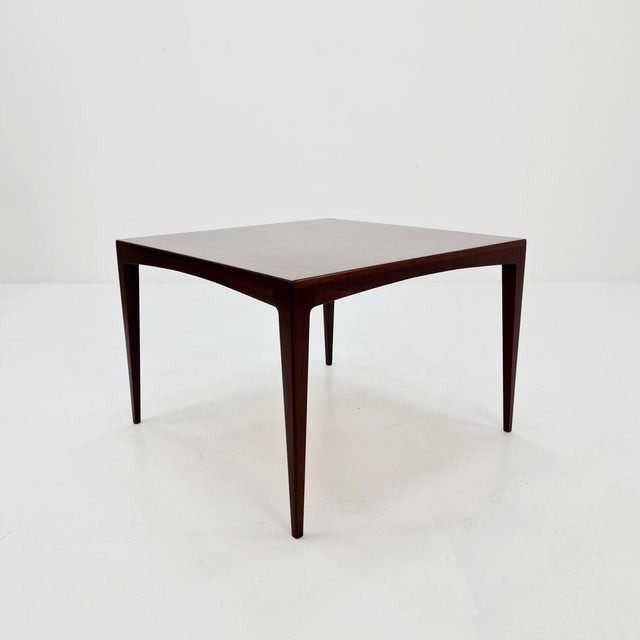 Brown German Mahagony Coffee / Side Table from Wk Möbel, 1960s For Sale - Image 8 of 11