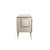 Not Yet Made - Made To Order Three-Door Ivory Murano Glass and Brass Italian Sideboard from Justfurnituress SRL For Sale - Image 5 of 9