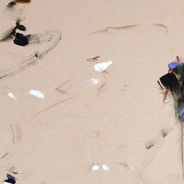 Contemporary The Roads - Abstract Modern Textural Minimalist Painting on Canvas Original Artwork by Taylour Martin For Sale - Image 3 of 9