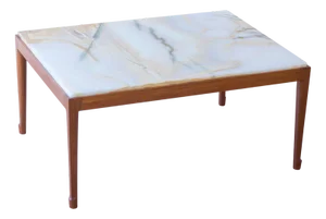 Onyx Sofa Table in the style of Frank