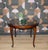 Chippendale Round Coffee Table in Wicker and Glass, 1960s For Sale - Image 3 of 8