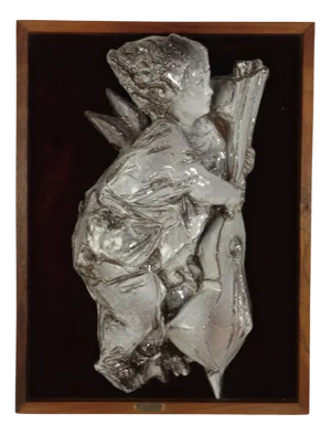 Italian Ceramic Angel by Domenico Matteucci, 1960s
