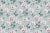 A 9.5" x 9.5" sample of Cottage Grove Periwinkle Care Instructions: Pure Solvants Dry Cleaning