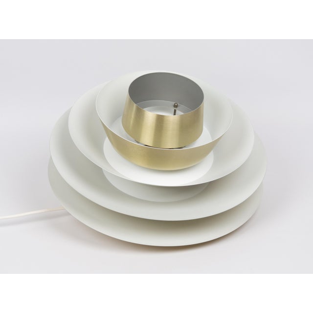 Metal Vintage Danish Verona Lamp by Svend Middelboe for Lyfa, 1962 For Sale - Image 7 of 12