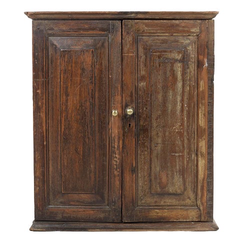 Wooden Workshop Cupboard with 30 Lockers For Sale