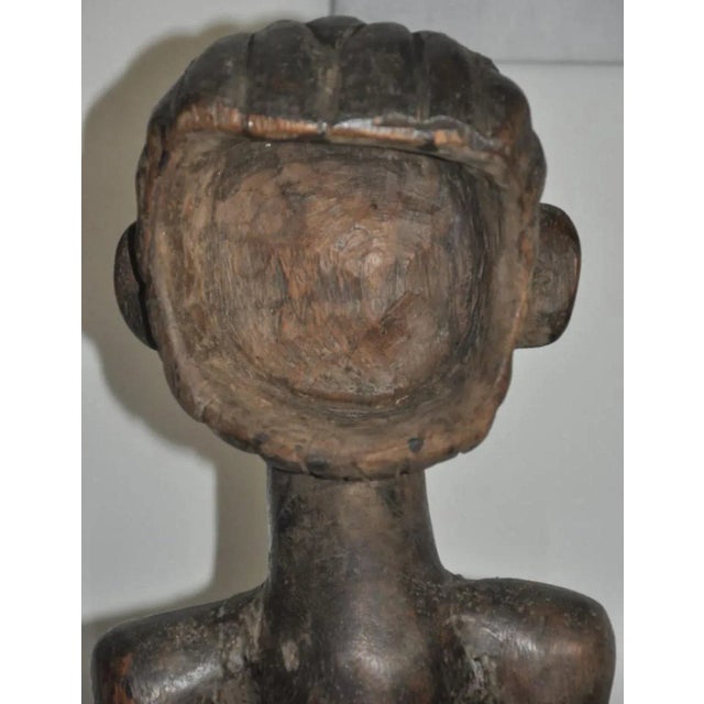 Congolese Carved Wood Luba Shankadi Cup Bearer For Sale - Image 6 of 12