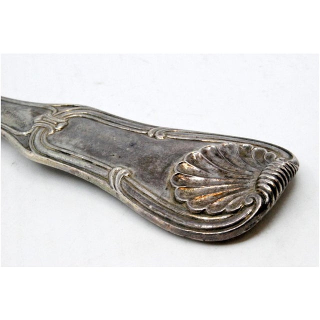 Silver Soup Ladle For Sale - Image 5 of 7
