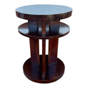 Vintage Art Decor 3 Tier Bookcase Side Table