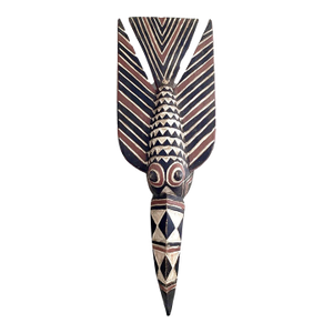 Old Bobo Bird Dance Mask Helmet Burkina Faso 26" H