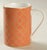 Orange Gilt Coral Chain Design Mid Century Modern Full China Set With - Service for 4, Total 24 Pieces For Sale - Image 8 of 8