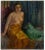 Antonio Feltrinelli, Sitting Model, Oil on Canvas, 1930s For Sale - Image 4 of 4