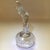 1930s 1930's Cambridge Glass Venus Flower Frog/Paperweight For Sale - Image 5 of 13