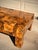 Sculptural Made Goods “Giulio” coffee table in richly figured patchwork tamarind wood, heavily inspired by the iconic...