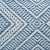 Tribal Schumacher Tortola Indoor & Outdoor 20" Pillow in Marine For Sale - Image 3 of 5
