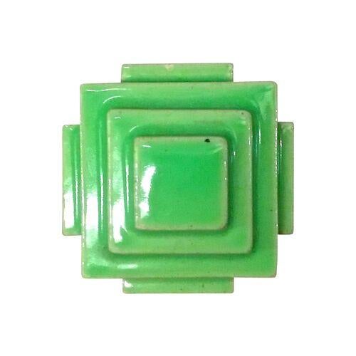 Art Deco Antique Art Deco Geometric Sculpture For Sale - Image 3 of 4