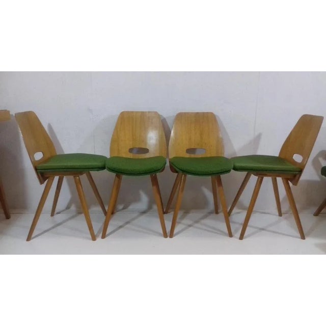 1960s Vintage Furniture by Tatra Redule, 1960s, Set of 8 For Sale - Image 5 of 14