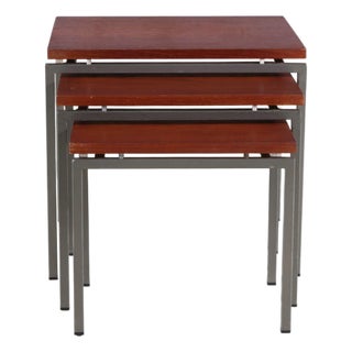 Nesting Tables, Netherlands, 1960s, Set of 3 For Sale