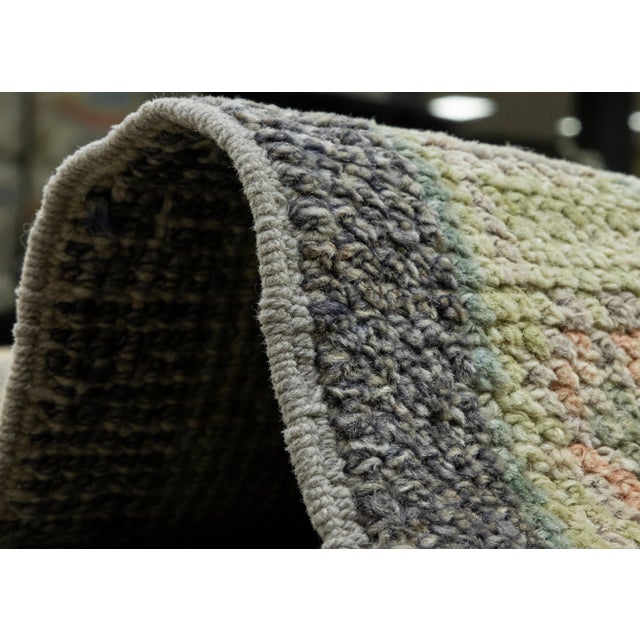 Black Turkish Oushak Rug 6'1" x 8'11" For Sale - Image 8 of 8