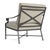 Not Yet Made - Made To Order Brown Jordan Venetian Lounge Chair, Textured Pewter frame with Fusion Meadow fabric For Sale - Image 5 of 11