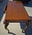 Late 20th Century Georgian-Style Carved Wood Writing Desk For Sale In Palm Springs - Image 6 of 17