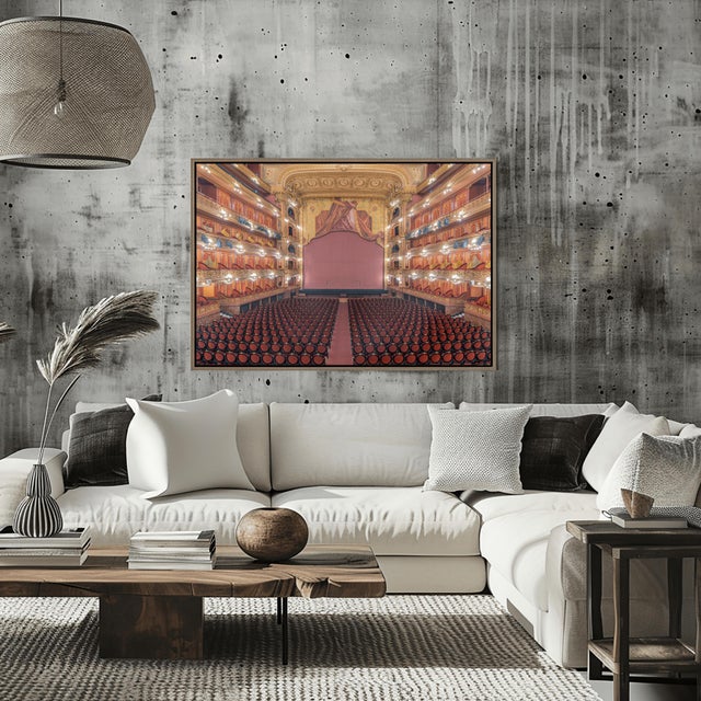 Captured inside the legendary Teatro Colón, this photograph celebrates the opulence and sweeping scale of one of the...