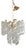Murano Glass Virgola Chandelier by Simoeng For Sale