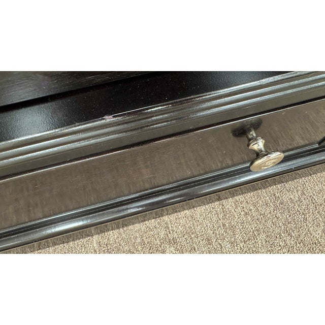 Ralph Lauren Bel Air Lighted China Display Cabinet For Sale - Image 15 of 18