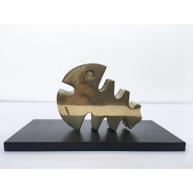 Painted Metal Abstract Life Sculpture, 1980 For Sale - Image 12 of 16