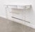 Late 20th Century Vintage Lucite & Mirrored Bar With White Laminate Top by Luigi Bardini For Sale - Image 5 of 9