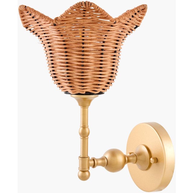 Illuminate your space with the Fuori wall sconce lighting, a striking embodiment of Arts & Crafts Traditional style that...