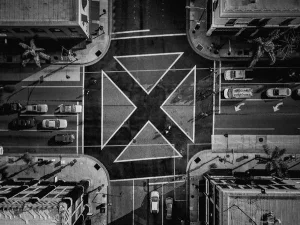 Jason Mageau Intersection Photograph (Canvas)