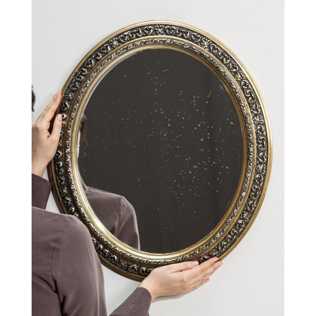 19th Century France Napoleon III Gold Wood Mirror For Sale In Greensboro - Image 6 of 10