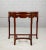 Chinese Chinese Demi-Lune Carved Rosewood Console Table For Sale - Image 3 of 8