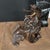 2000 - 2009 Pair Bronze and Iron, Fireplace Decorations For Sale - Image 5 of 7
