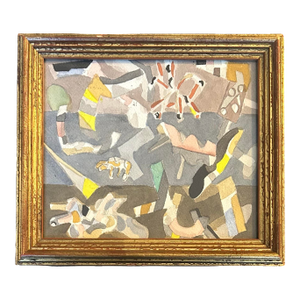 1950’s Original Abstract Expressionist Watercolor Painting