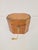Antique Octagonal Wood and Brass Tea Caddy Box, 1960s For Sale - Image 3 of 9