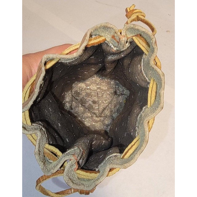 Animal Skin 1930s Set of Three Leather Pouches /Bags For Sale - Image 7 of 8
