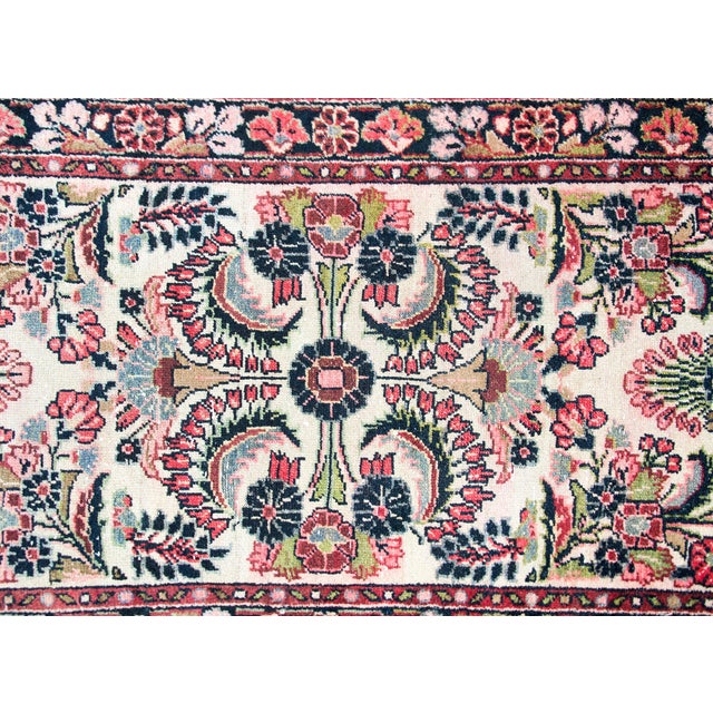 Early 20th Century Early 20th Century Persian Dargazin Runner For Sale - Image 5 of 15