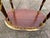 1970 French Louis XVI Mahogany Marble Side Table For Sale - Image 11 of 12