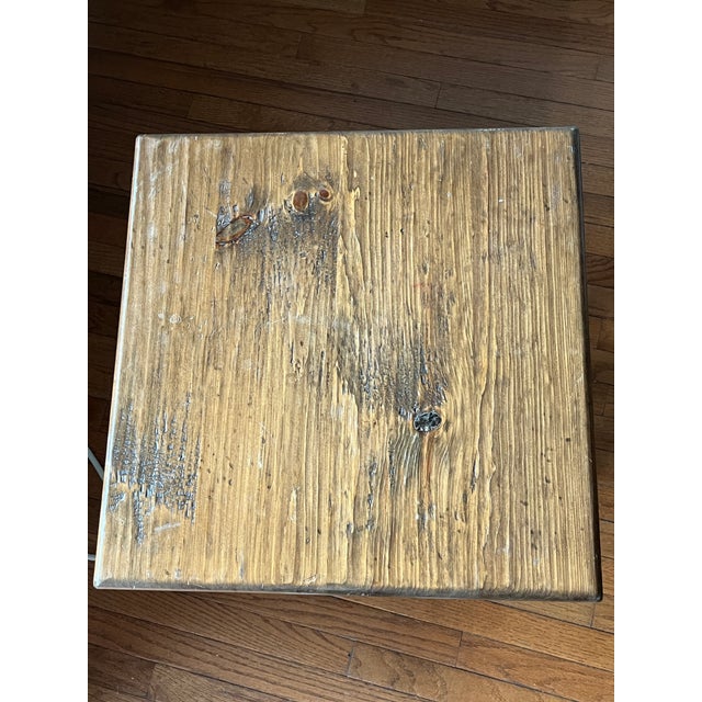 Coffee 1980s Adirondack / Folk Art Theme, Rustic Log Accent Table, Cabin Lodge Log & Twig Side Table. White Pine & Birch For Sale - Image 8 of 12
