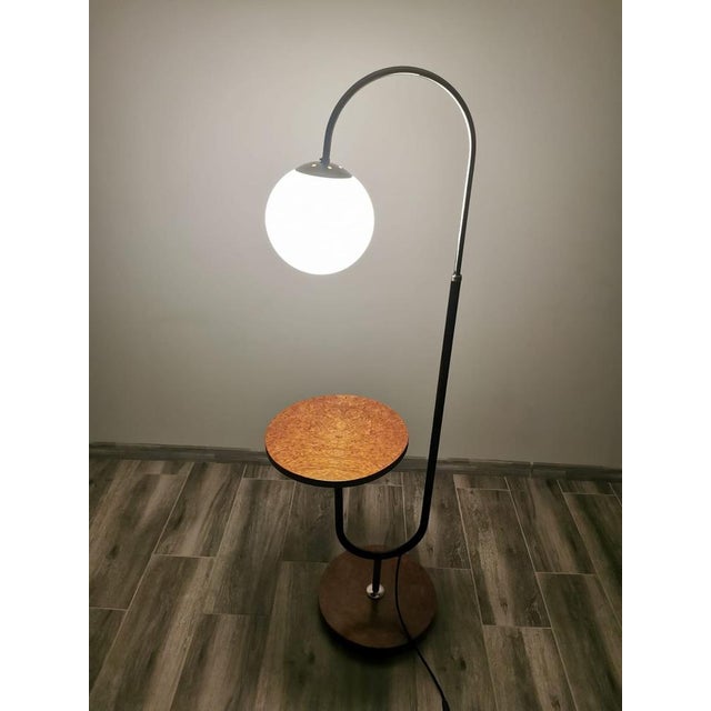 Floor Lamp by Robert Slezak for Slezak Factories, 1930s, in Very Good conditions. Designed 1920 to 1949 I have official...