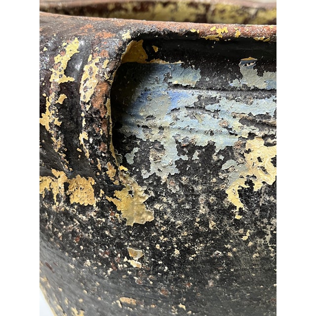 Antique Rustic Earthenware Vase, 1890s For Sale - Image 6 of 8