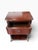 Wood Pair of Bombay Company Neoclassical Mahogany Nightstands With Gilt Paw Feet For Sale - Image 7 of 14