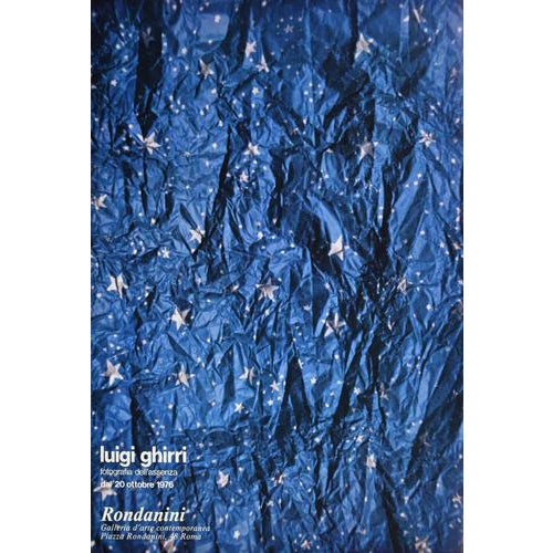 Vintage Poster attributed to Luigi Ghirri, 1976 For Sale