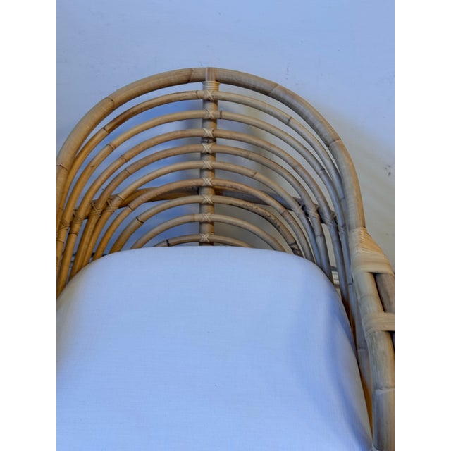Serena and Lily Edgewater Rattan Lounge Armchair For Sale In San Francisco - Image 6 of 12