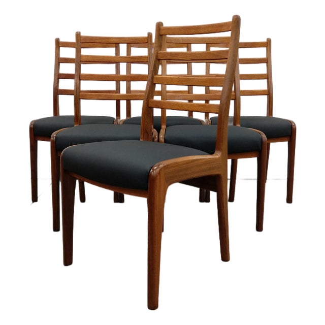 Set of 6 Vintage Mid Century Modern Dining Chairs by G Plan For Sale
