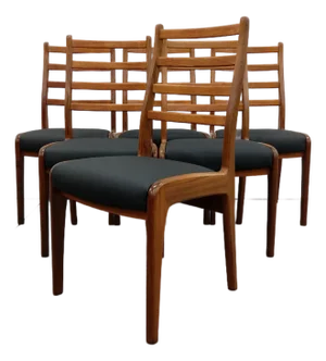 Set of 6 Vintage Mid Century Modern Dining Chairs by G Plan
